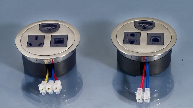 科桌桌面穿線盒KZ-010 科桌桌面穿線盒KZ-010